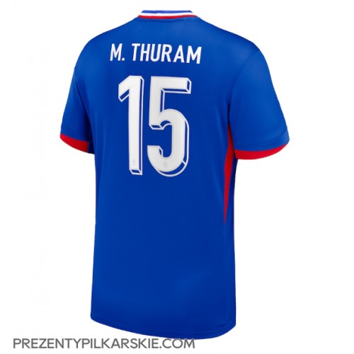 Stroje piłkarskie Francja Marcus Thuram #15 Koszulka Podstawowej ME 2024 Krótki Rękaw